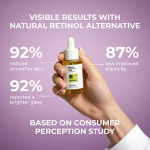 Natural Retinol Alternative Oil Serum: Bakuchiol & Rosehip Seed image 3