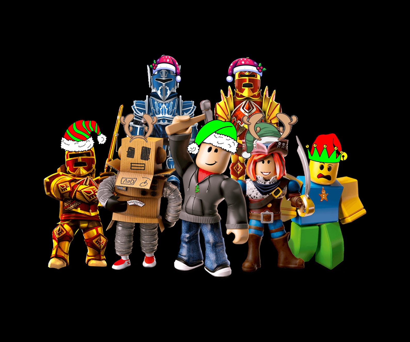 2026 Roblox Christmas Cousin Crew Clipart Bundle PNG SVG Etsy Il Hvlg 
