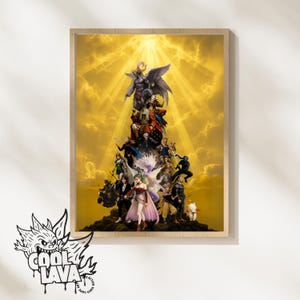 Heroes & Villains – Final Fantasy VI Inspired Live-Action art | CoolLavaDesigns Exclusive