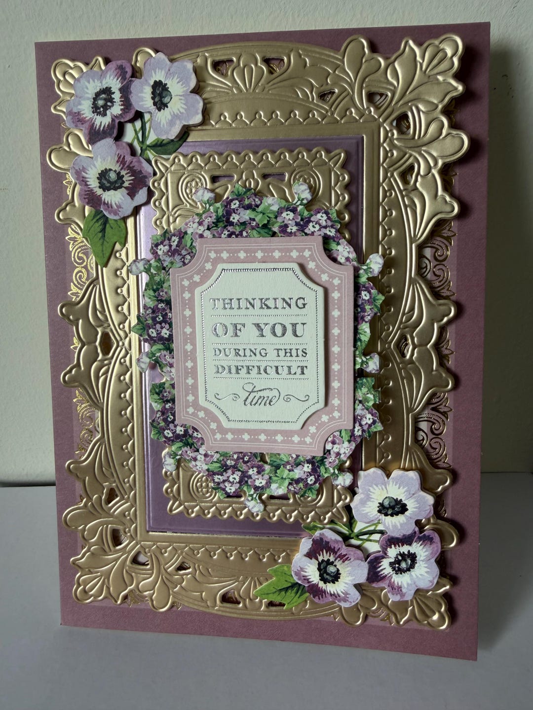 Handmade Thinking of You « sympathy Card » - Etsy