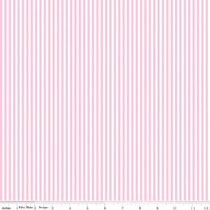 Stripes 1/8&quot;-By Riley Blake Designs-100% Cotton PEONY