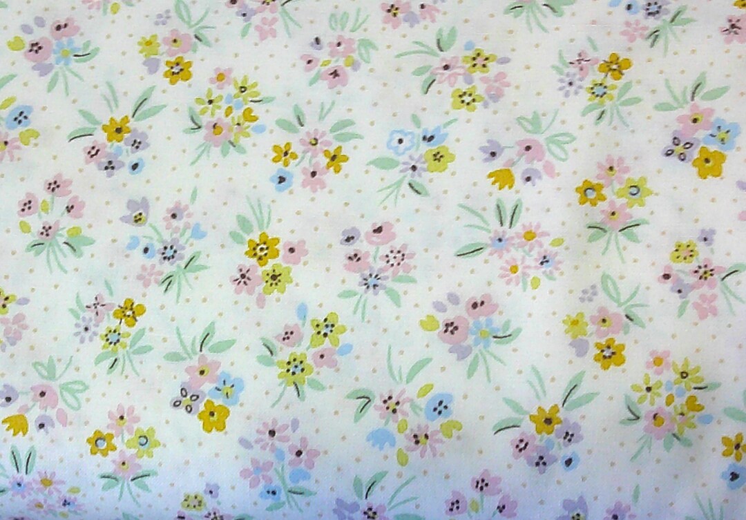 Liberty Heirloom Spring Beatrice Bouquet A-by Liberty Fabrics for Riley ...