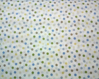 Guess How Much I LOVE YOU 100% Cotton Fabric-Adorable Dot in Vibrant Light Denim Color