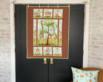 Giraffe Panel Quilt