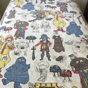 Ronald Mcdonald Blanket - Etsy