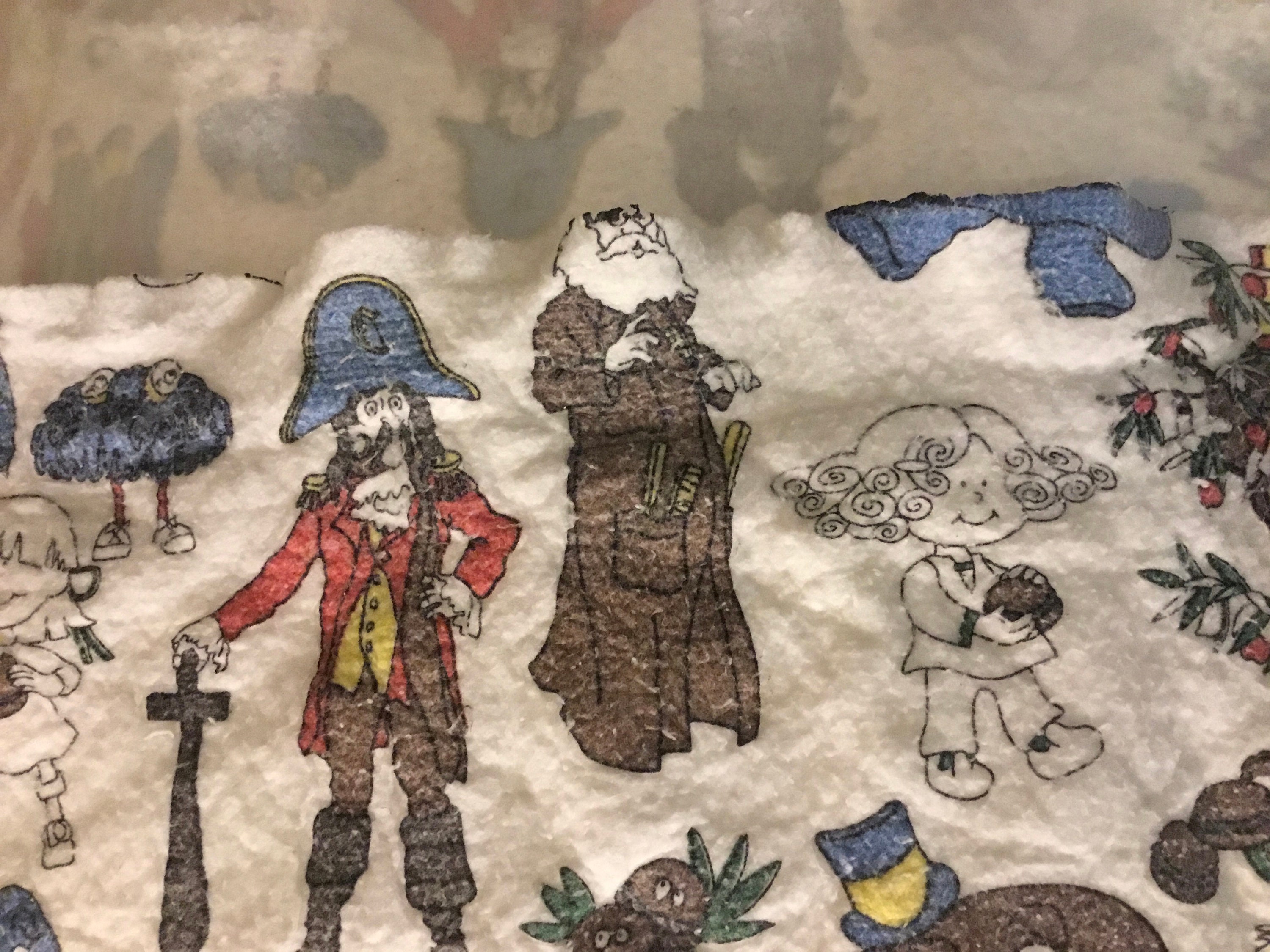 Vintage Mcdonalds Twin Size Blanket With Grimace, Ronald, French