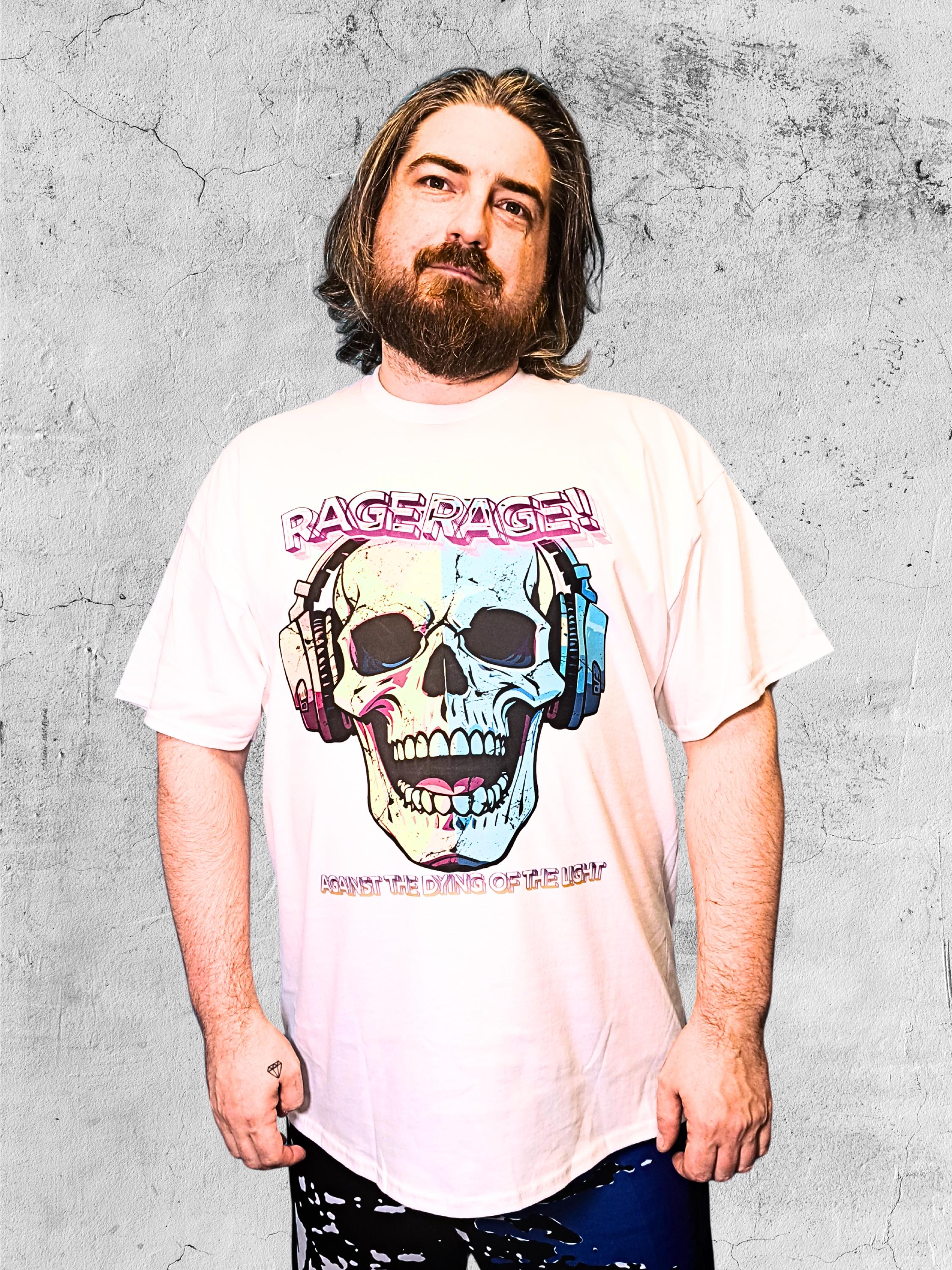 ユニセックスグラフィックTシャツ S～4XL | スカル、エイリアン、ヒゲ