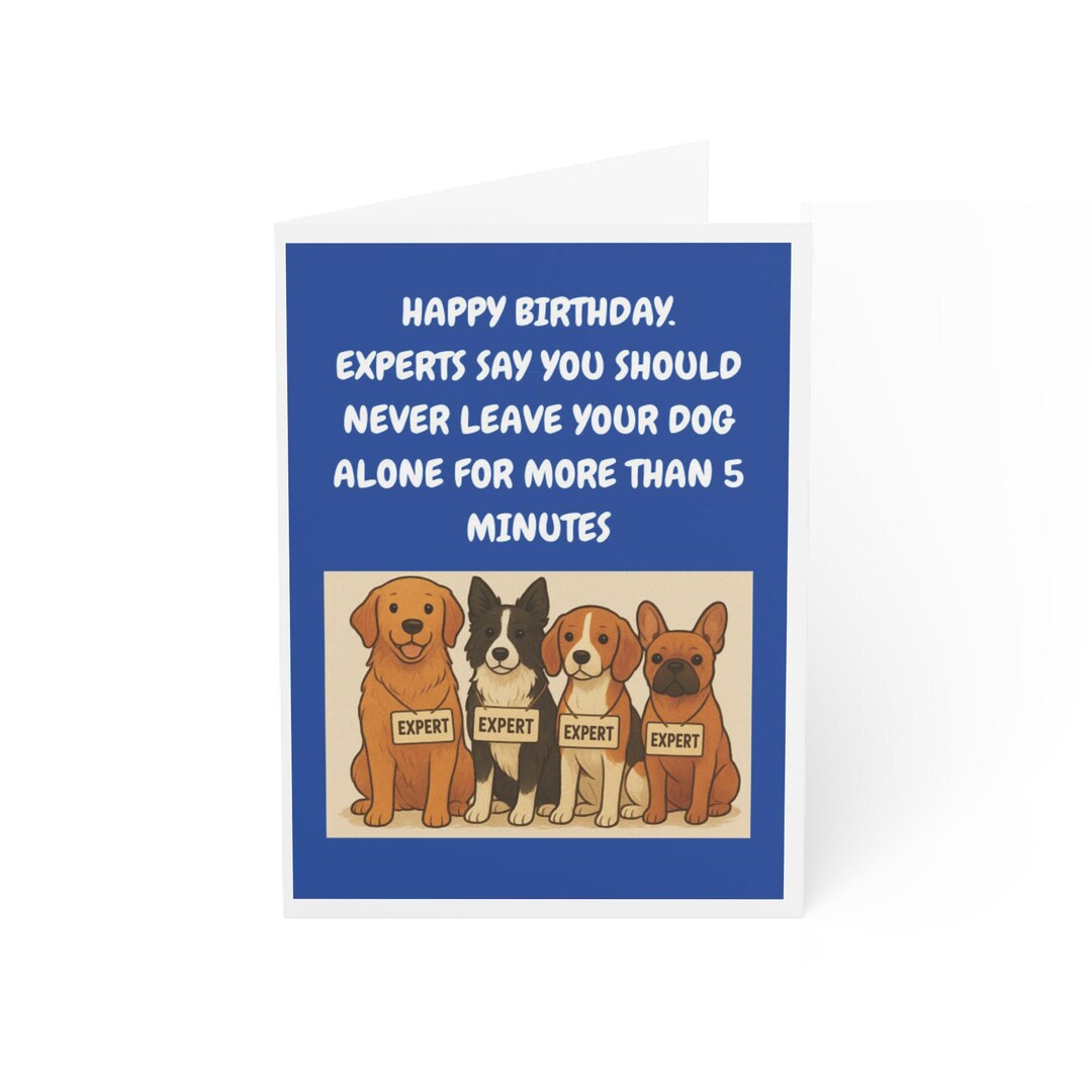 Funny Happy Birthday From the Dog - Etsy