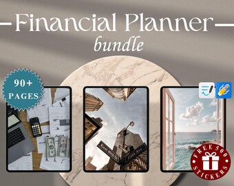 Financial Budget Planner Goodnotes Monthly Paycheck Budget Tracker Biweekly Budgeting Tracker Debt Savings Tracker Zero Based Spending Plan