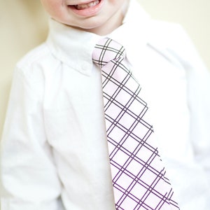 Toddler Bow Tie Red with Small White Dots image 4