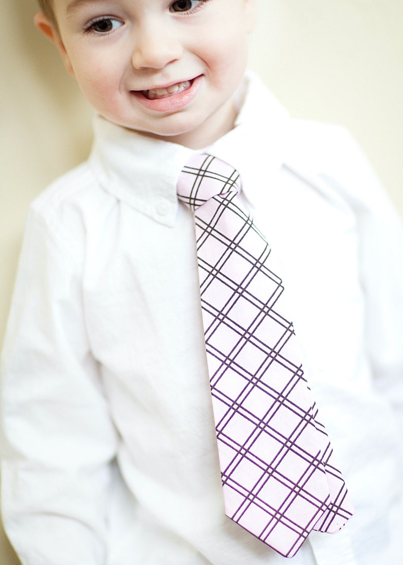 Toddler Bow Tie Red with Small White Dots image 4