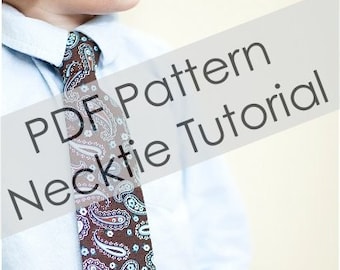 Little Boy Tie PDF Pattern