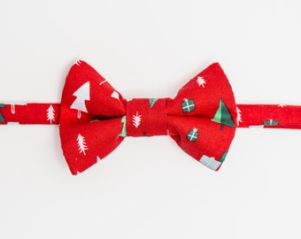 Toddler Bow Tie - Christmas Trees