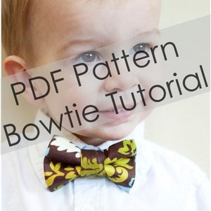 Jungen Fliege Schnittmuster - PDF Pattern - Tutorial- Grössen NB-9 Jahre