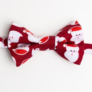 Boys Bow Tie - Red Santa
