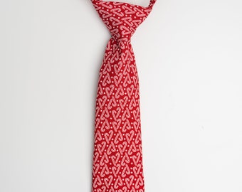 Boys Christmas Tie - Small Candy Canes