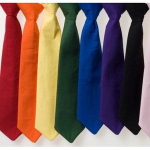 Little Boy Necktie - Solid Colors