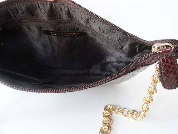 Vintage Snakeskin Handbag|BLOOMINGDALE'S Snakeski… - image 5