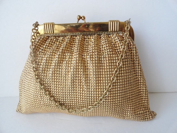Vintage HANDBAGS| Vintage Whiting and Davis Evenin