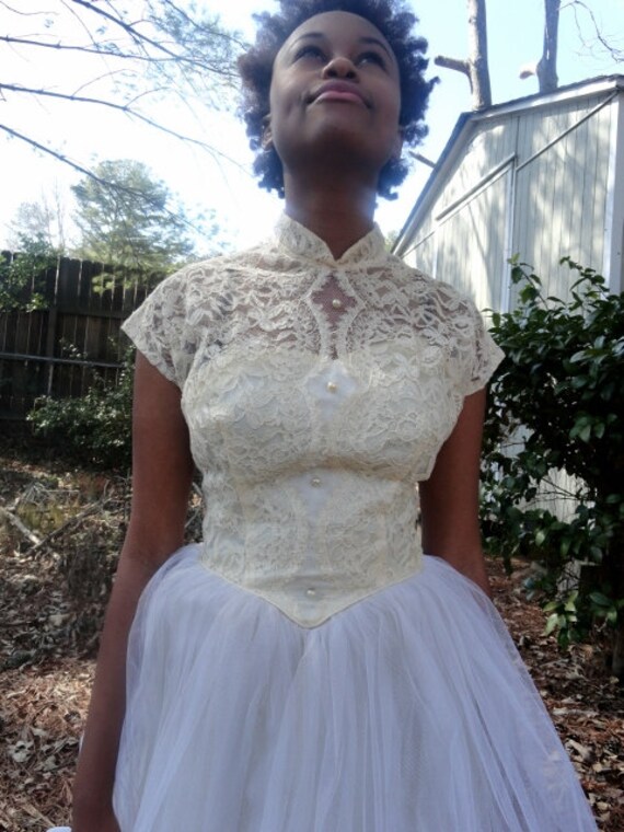 Vintage Wedding Gowns| ANTIQUE WEDDING GOWN|1940s… - image 4