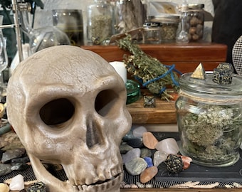 Skull Dice Tower with Hinged Jaw | D&D | Gift