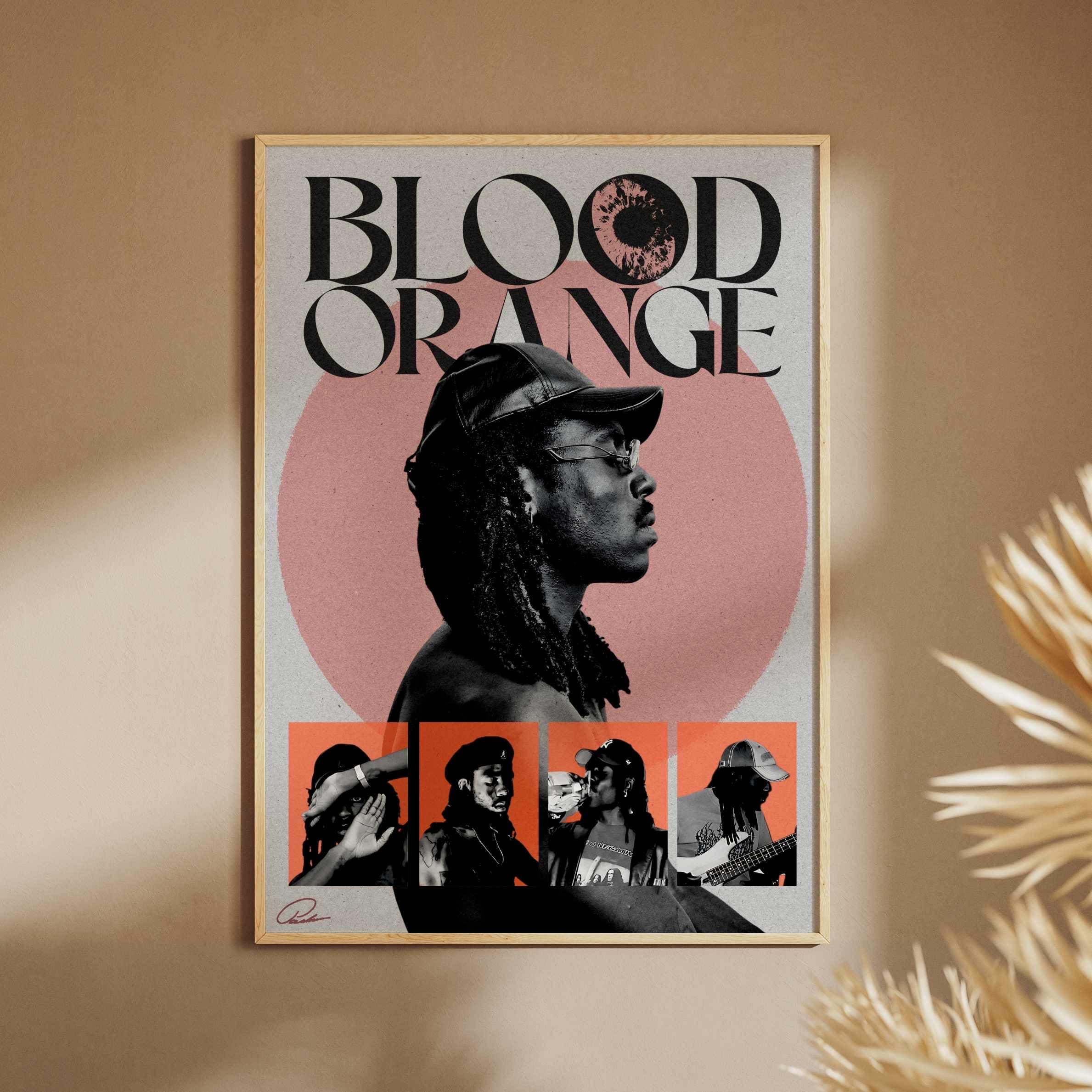 (an imitation) blood orange B2ポスター Blood Orange Poster - Etsy