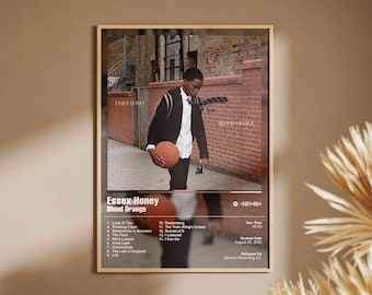 Blood Orange - Essex Honey / Póster de música del álbum premium / Digital y físico /
