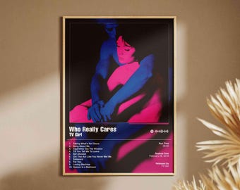 TV Girl - Who Really Cares Póster musical / Impresión digital y física /