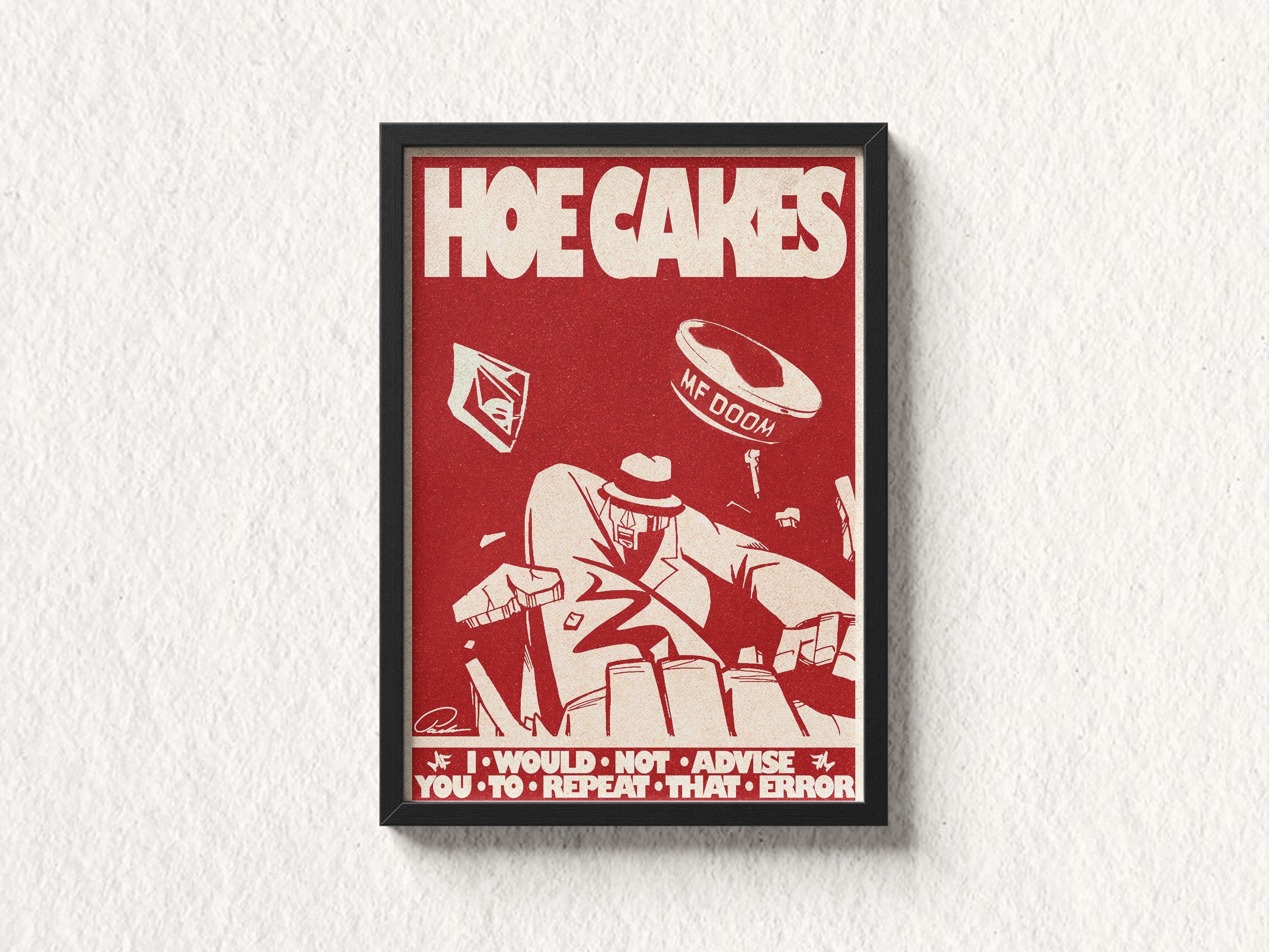 Hoe Cakes – MF DOOM Music Poster/wall Art - Etsy