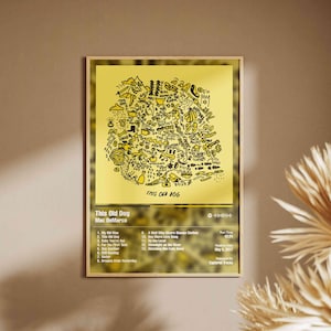 Mac DeMarco - This Old Dog Music Poster | Digital & Physical Print | Indie Rock Wall Art