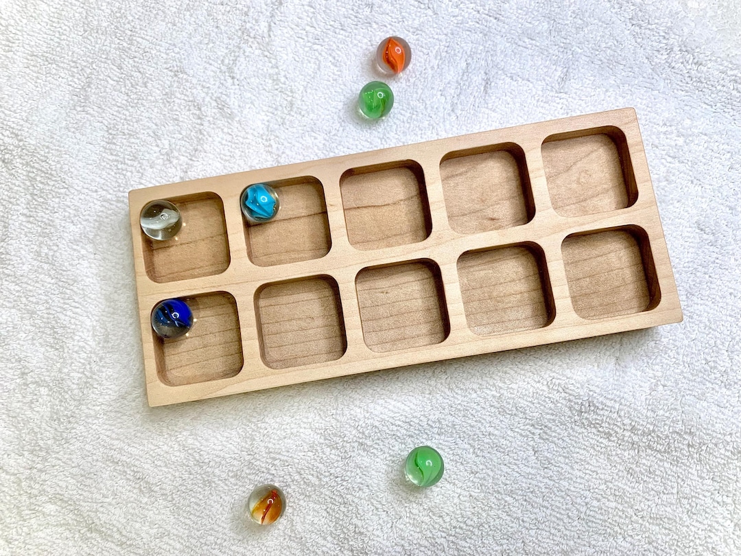 Wooden 10 Frame - Ten Frame Math Board for Number Sense, Counting ...