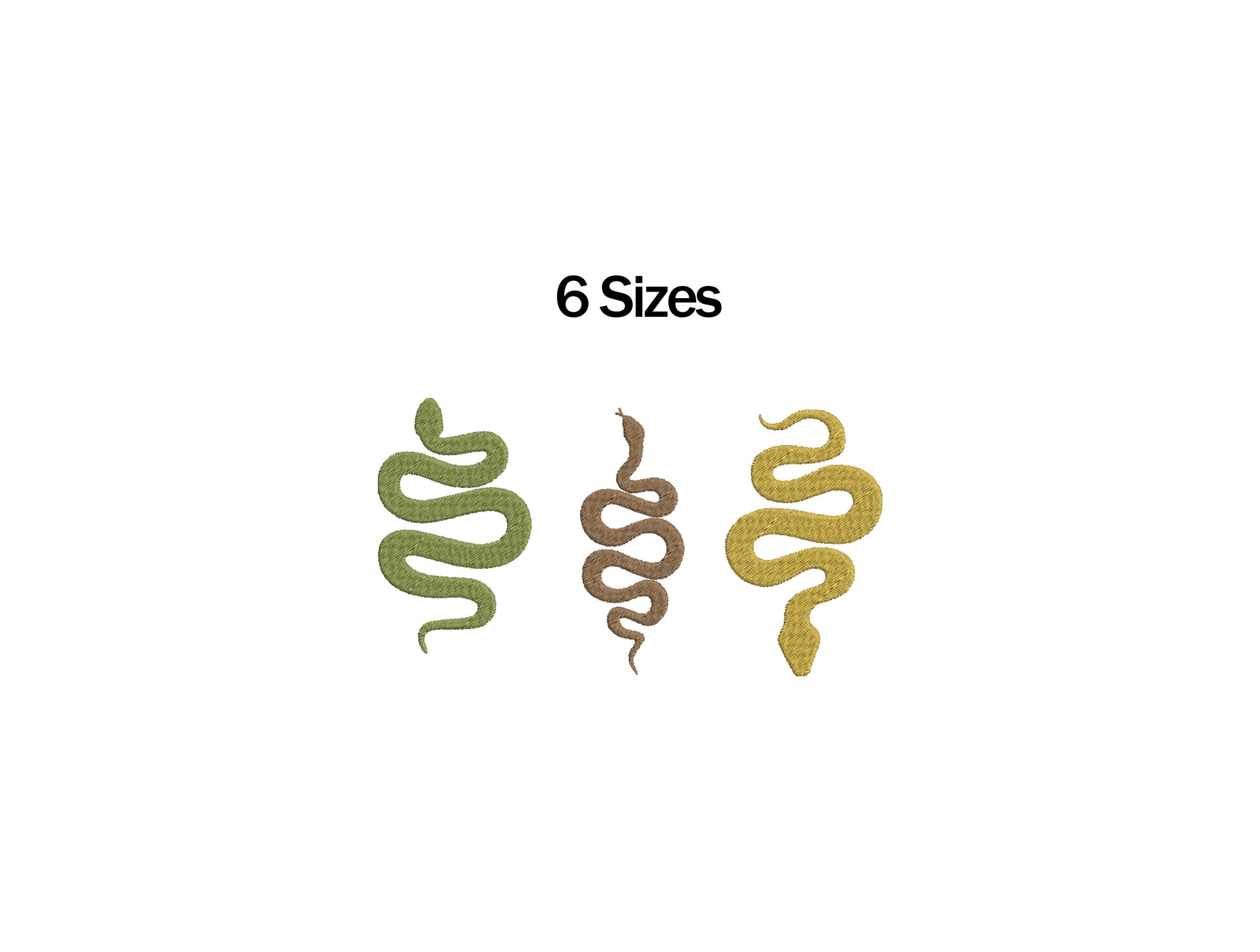 Emroidy Snake Snakes Embroidery Design, Snake Embroidery, Mini Snakes Embroidery ...