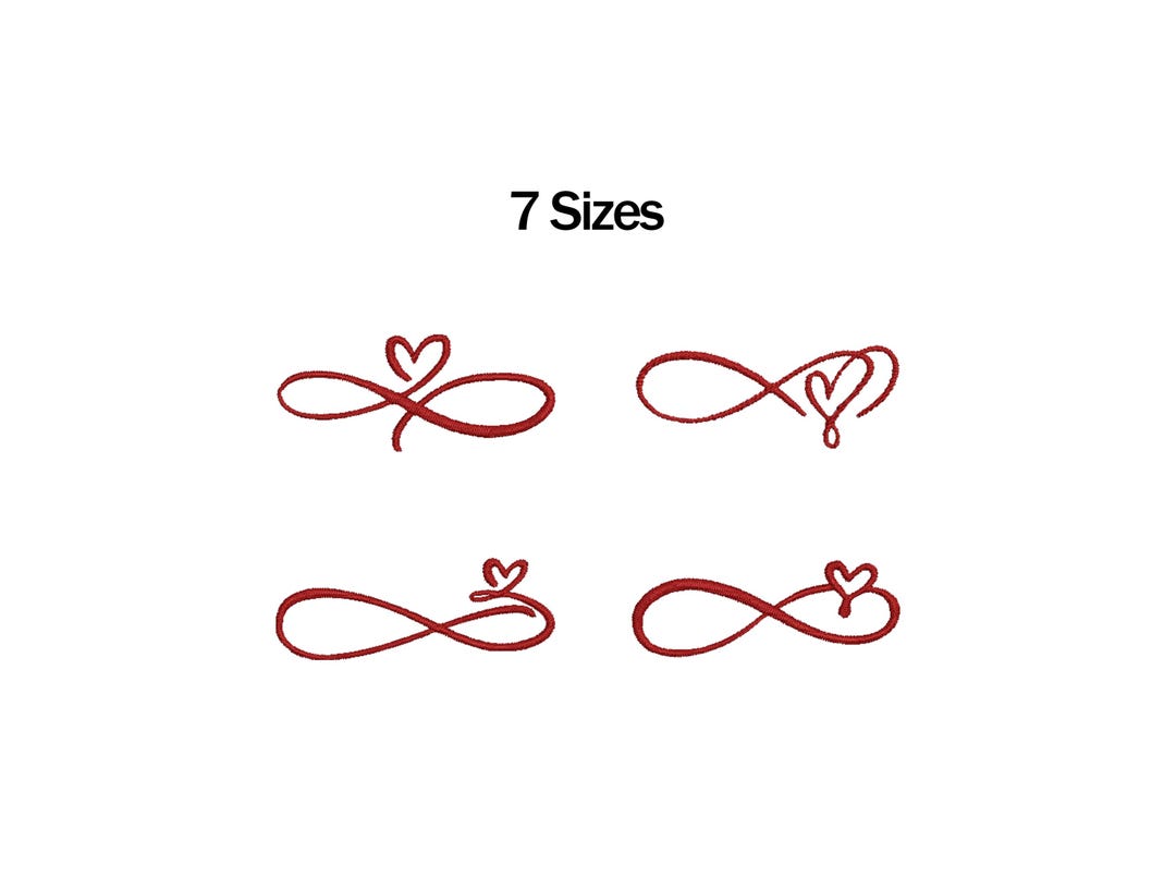 Love Sign Embroidery Design, Heart Embroidery Design, Valentines Day ...