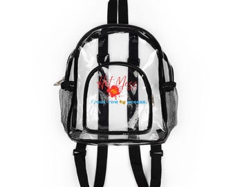 Clear Stadium Bag | Funny Southern Sassy Tote | Hot Mess Front Row Access