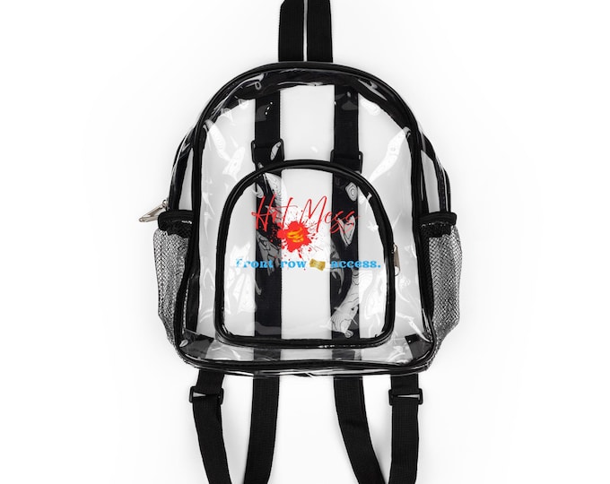 Clear Stadium Bag | Funny Southern Sassy Tote | Hot Mess Front Row Access