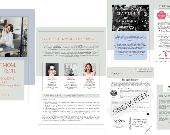 The Collaboration Engine | ChatGPT for Moms Chapter 4 | Digital eBook | Family, Team & Relationship Connection with AI