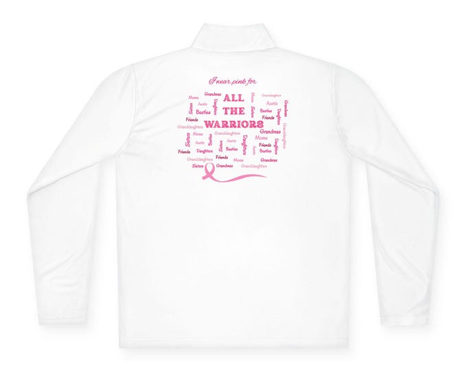 I Wear Pink for All Warriors Pullover | Breast Cancer Awareness Sweatshirt | Your Fight Is Not Alone Supporter Hoodie