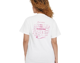 I Wear Pink for All Warriors Tee | Breast Cancer Awareness Sweatshirt | Your Fight Is Not Alone Supporter Tee