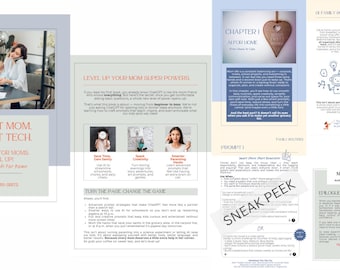 Home Harmony | ChatGPT for Moms Chapter 1 | Digital eBook | Family Routines, Organization & Creative Life Balance