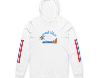 Beach Vibes Hoodie: Unisex Southern Tides Long Sleeve Tee