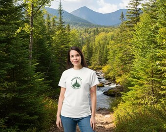 Adirondack T-Shirt: Forever Wild NY, Baumwolle Unisex T-Shirt