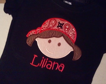 Boy or Girl Pirate Shirt