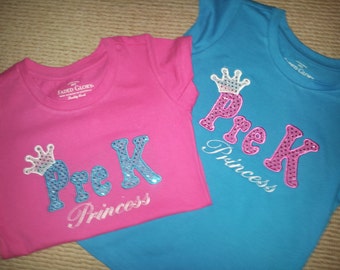 PreK Princess Tshirt