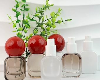 20ml Colorful Glass Perfume Bottles, Refillable Beauty & Skincare Spray Bottles, Travel-Friendly Atomizer Bottles for Essential Oils, Toners