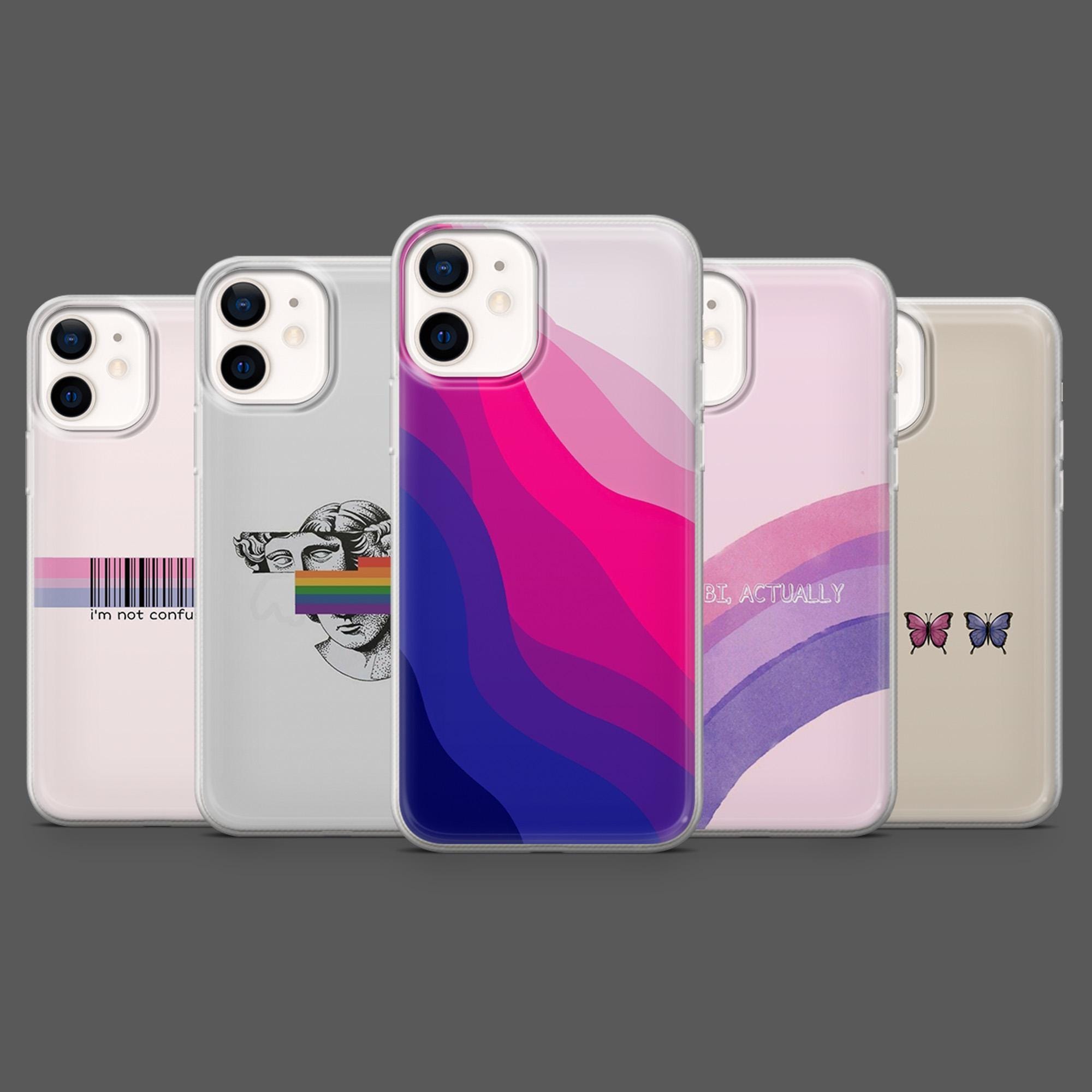 Bisexual Pride Flag Bisexual Clear Phone Case Bi Pride Phone Case