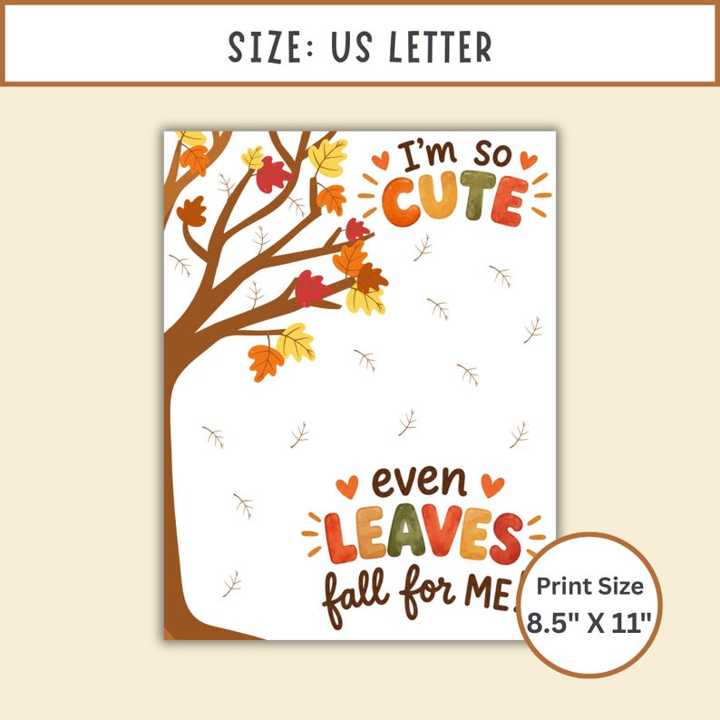 Fall Handprint Craft Printable, Autumn Kids Keepsake Printable, Leaves ...