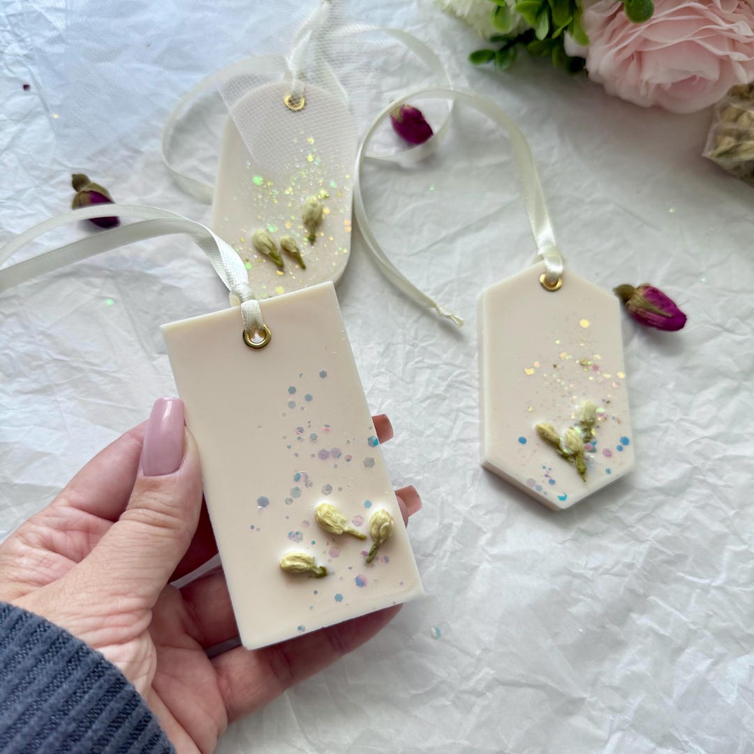 Handmade Wax Sachet, Elegant Aroma Sachet With Dried Flowers - Etsy