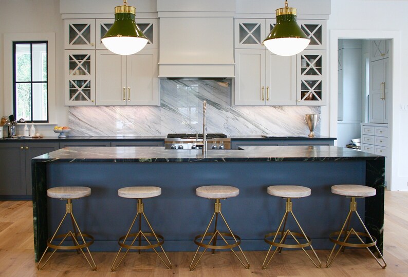 The Earhart Bar Stool Modern Made With Image 0