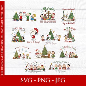 Pacote de imagens de cachorros natalinos | Filhotes de Natal em PNG, SVG e JPG (Digital)