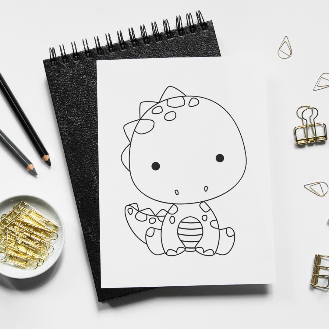 Dinosaur PNG Bundle | Cute Dino Clipart Set | SVG PNG Files for Kids ...